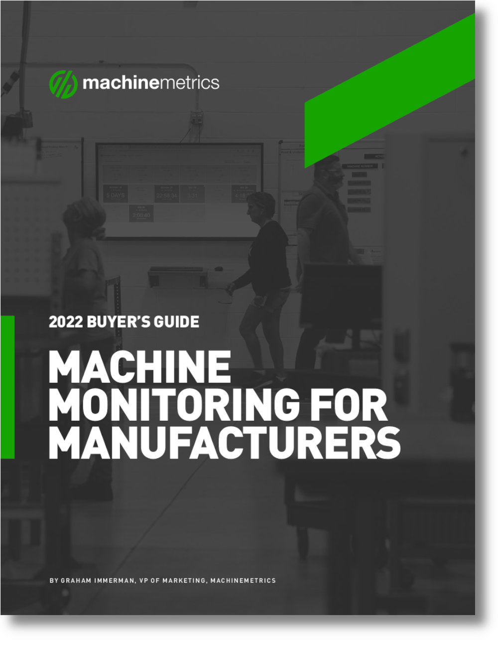 2022 Machine Monitoring Buyers Guide eBook cover.