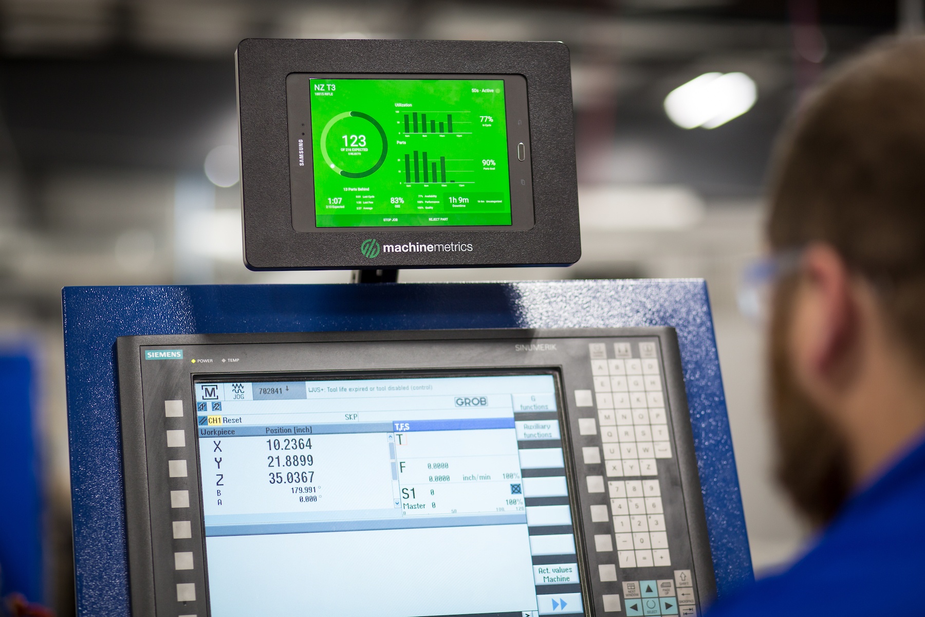 CNC Machine Monitoring & OEE Software | MachineMetrics