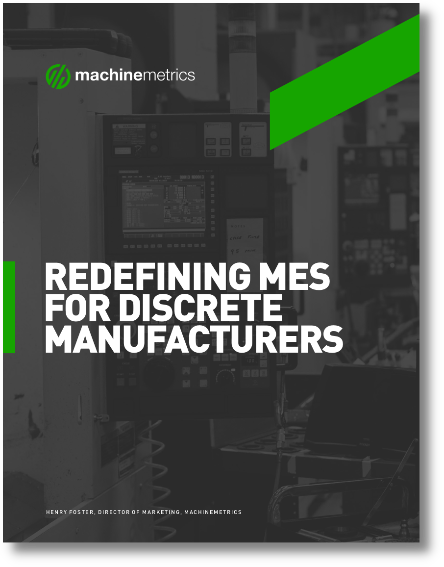 Redefining MES for Discrete Manufacturers Cover