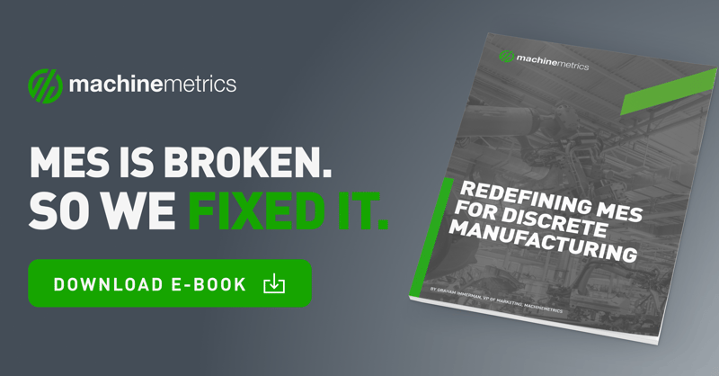 Redefining MES for Discrete Manufacturers Whitepaper Banner Landscape 2