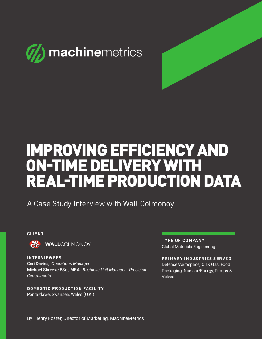 Wall Colmonoy Case Study Cover No Shadow