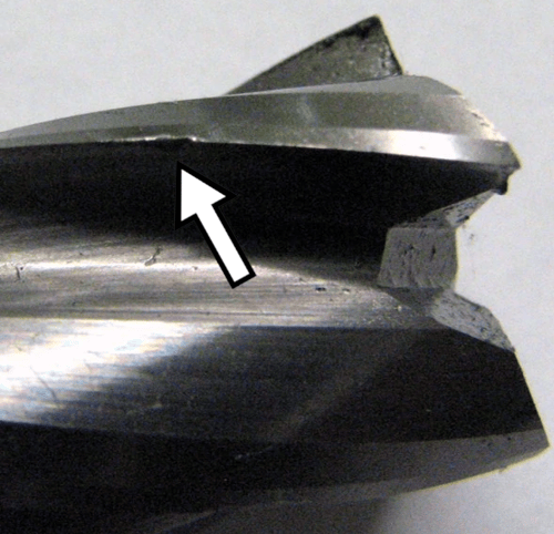 Chip in Cutting Tool.