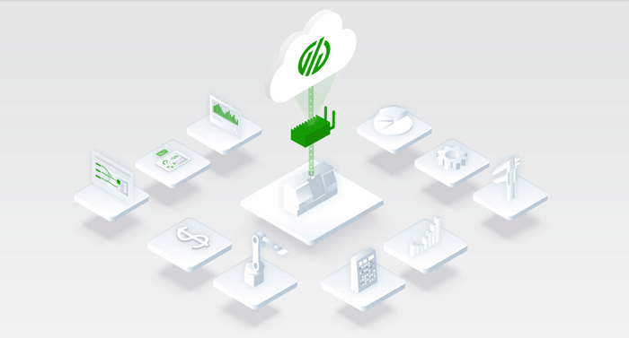 Connected Manufacturing Diagram.