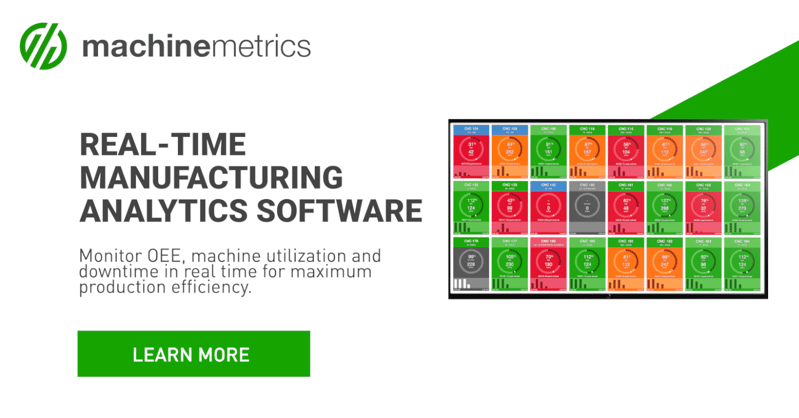 MachineMetrics Real-Time Manufacturing Analytics Solution