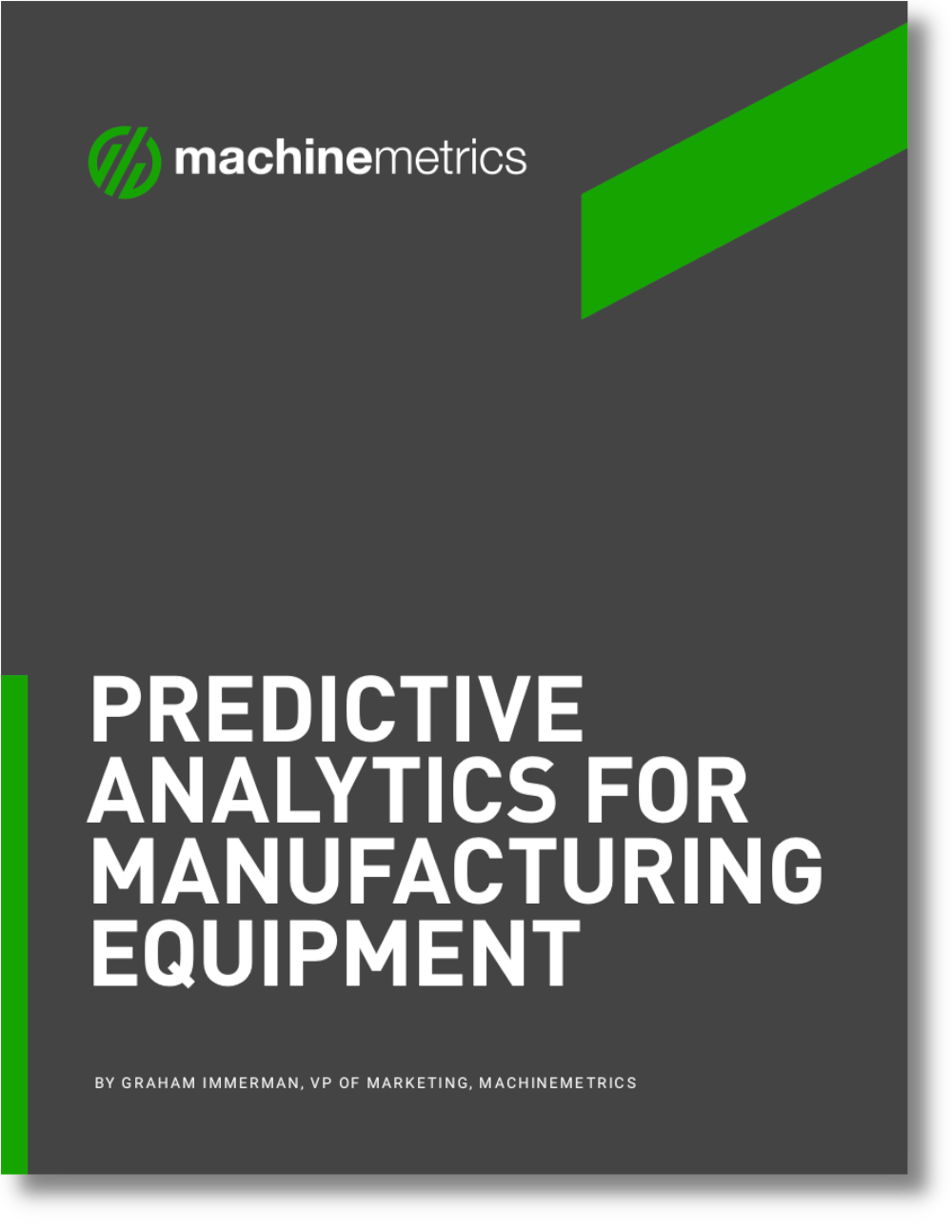 Predictive Analytics for Manufacturing Equipment eBook Cover