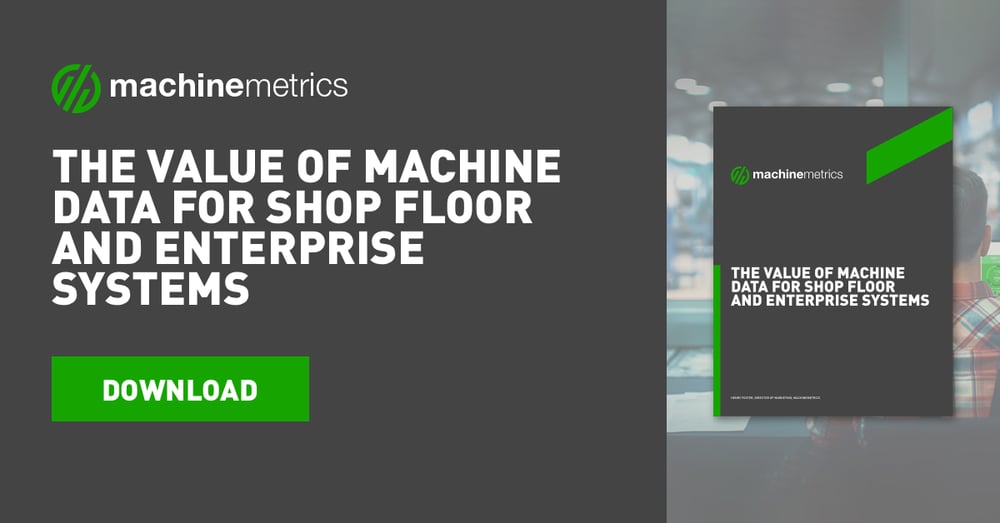 The Value of Machine Data for Shop Floor and Enterprise Systems eBook.
