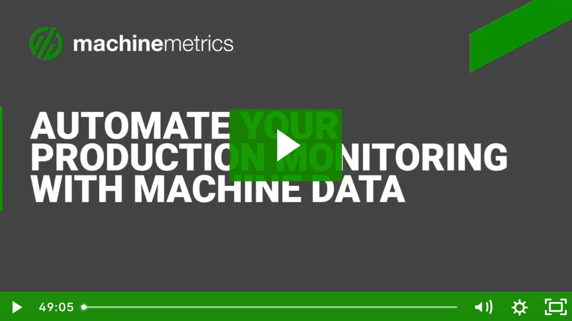 Automate Your Production Monitoring with Machine Data Webinar