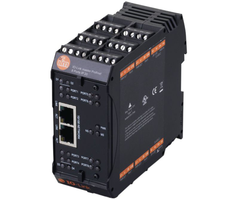 IO Link master EtherNet/IP interface AY1020.