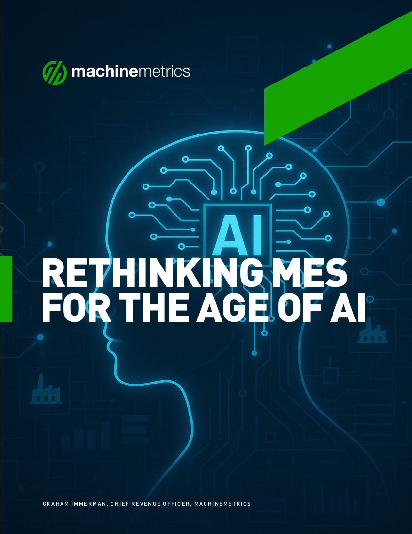 Rethinking MES for the Age of AI Whitepaper Cover No Shadow