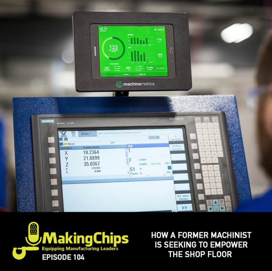 MACHINEMETRICS COO & FOUNDER ON PODCAST 'MAKINGCHIPS'