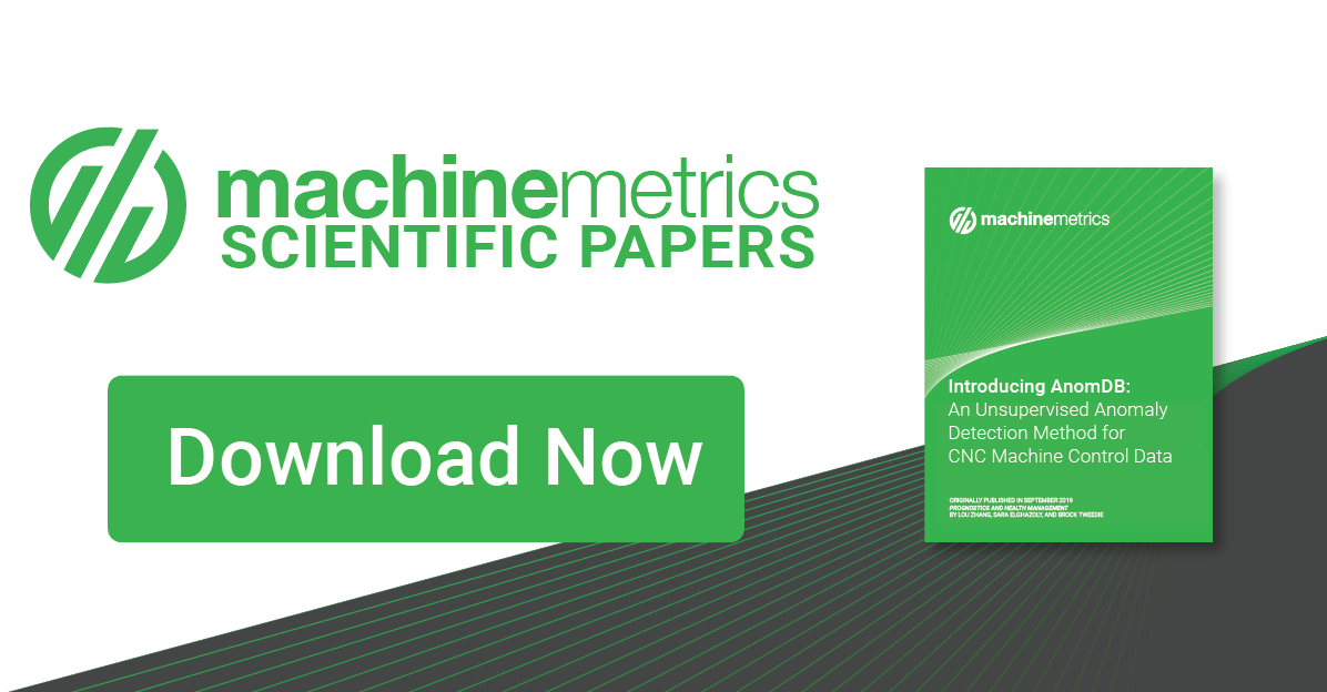 An Unsupervised Anomaly Detection Method for CNC Machine Control Data