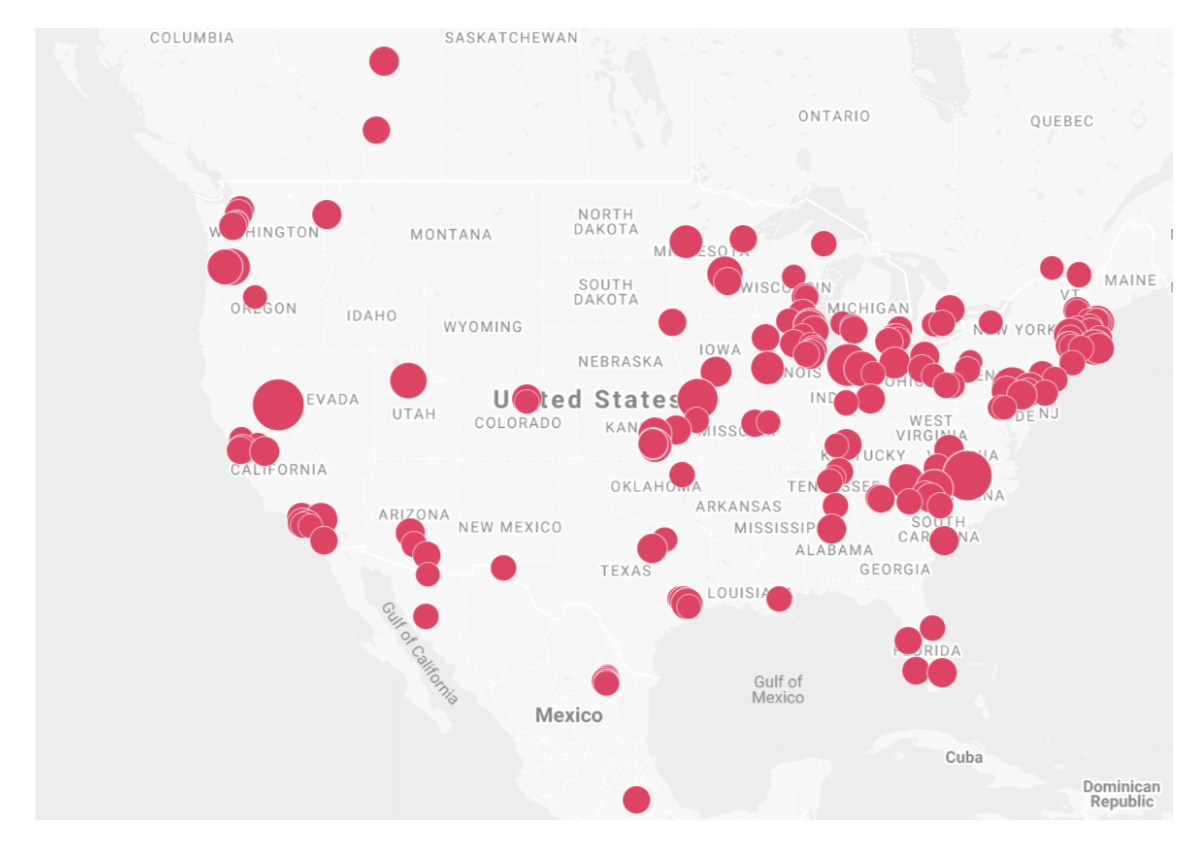 Geographical Distribution of Customers