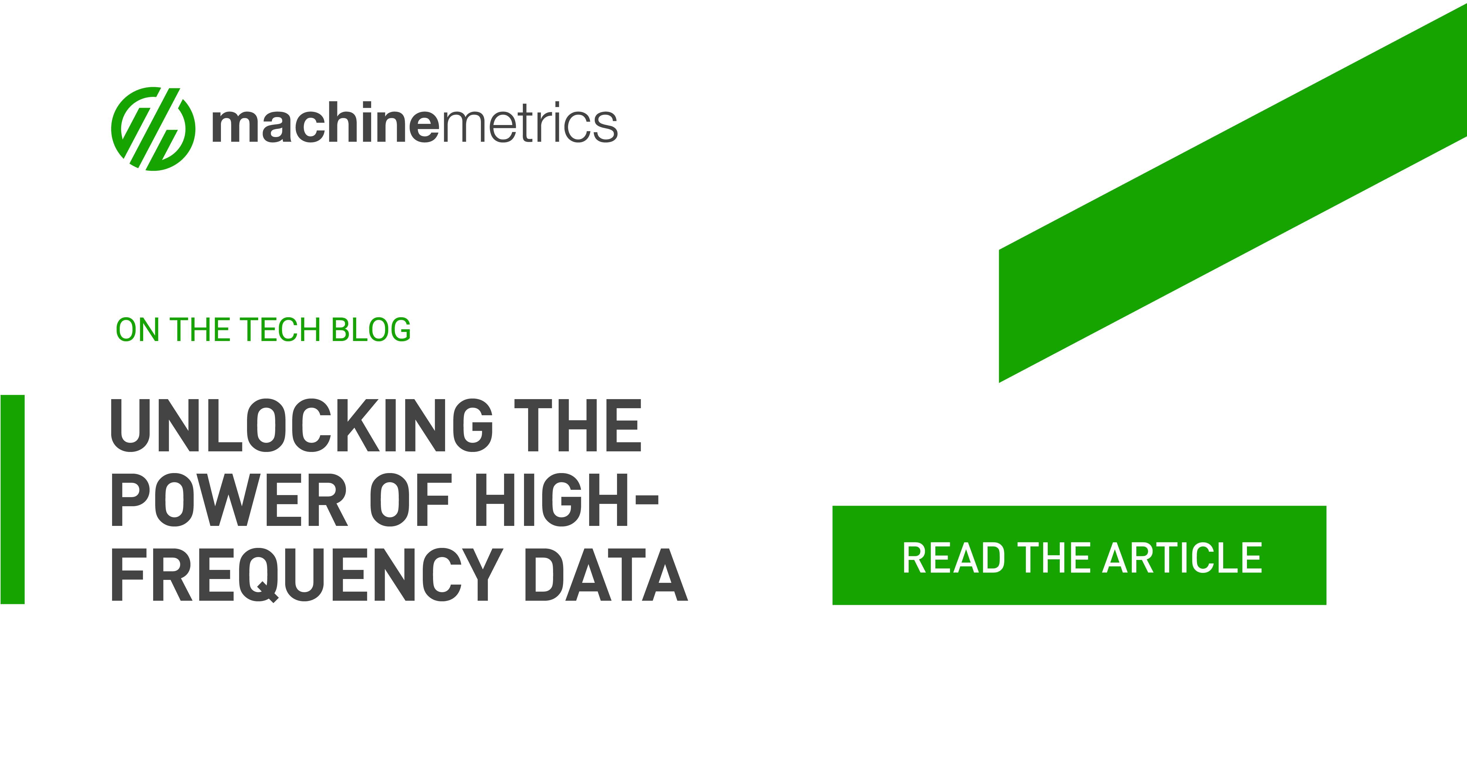 Unlocking the power of high-frequency control data