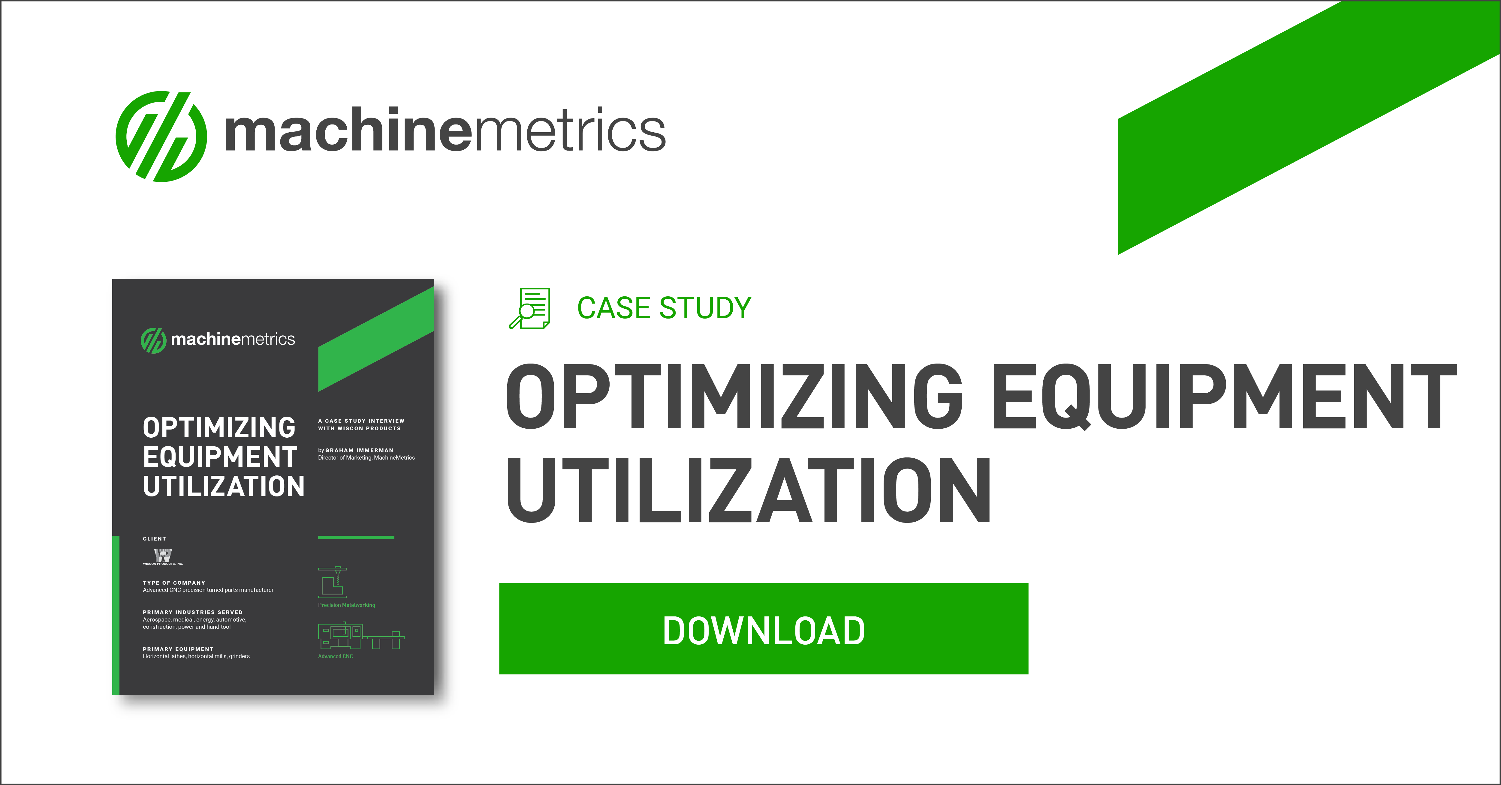 Wiscon Products Case Study: Optimizing Equipment Utilization